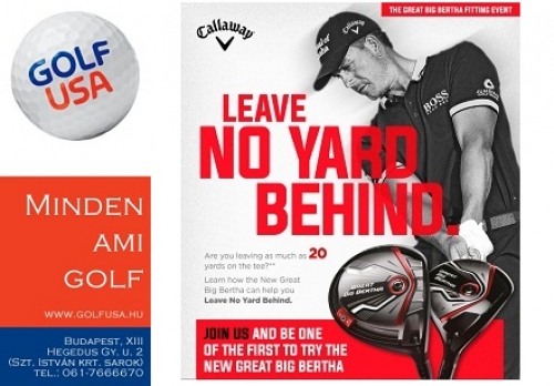 Callaway Demo- és Fitting nap