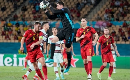 Hibátlan teljesítménnyel ejtette ki Belgium a címvédőt