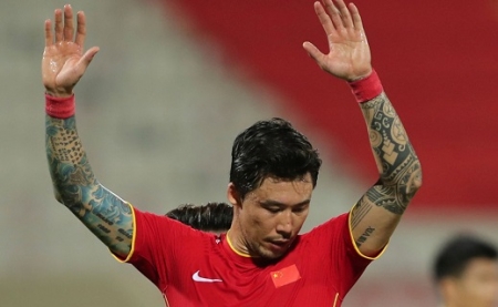 Kínában betiltották a tetoválást a labdarúgóknak