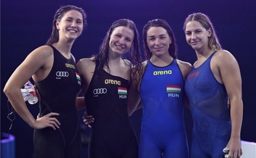 A női 4x200 méteres gyorsváltó ott lesz az olimpián
