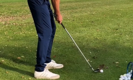 57. Golf lecke: Első pozíció