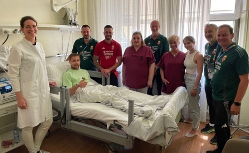 Rossi és Botka is meglátogatta Vargát a stuttgarti kórházban