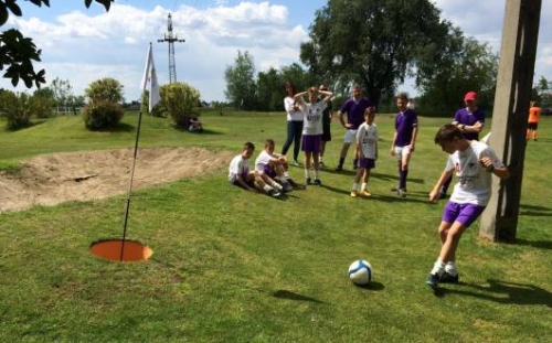A labdarúgás ékkövének tartják a footgolfot a kecskemétiek