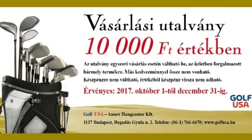 Golf USA augusztusi akció