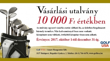 Golf USA augusztusi akció