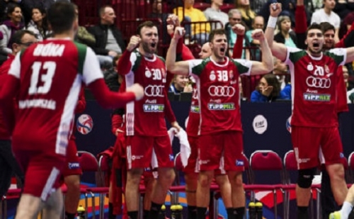 Férfi kézi El: kikaptak Szitáék a negyeddöntő első meccsén