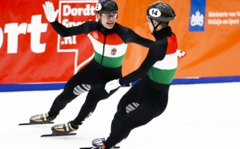 Parádé: Aranyérmes a férfi váltó a rövidpályás gyorskorcsolya Eb-n Kiemelt